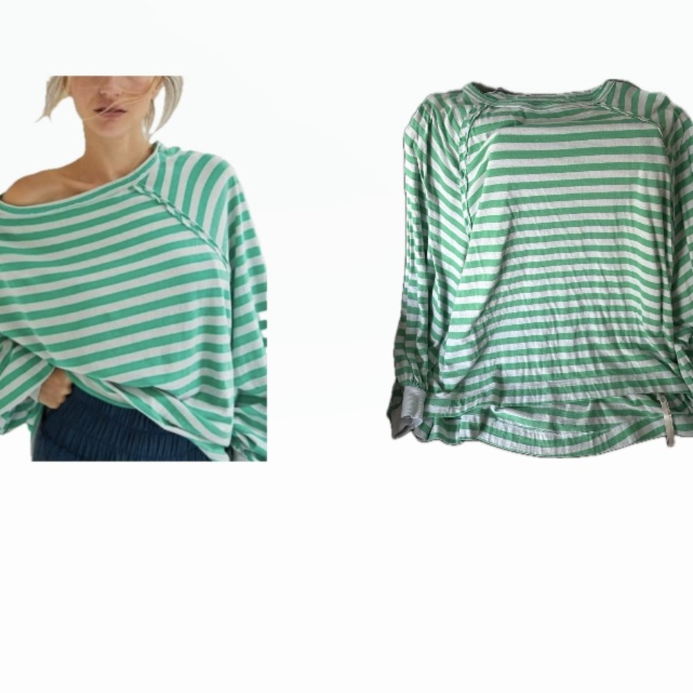 NWOT FP Movement Striped Top